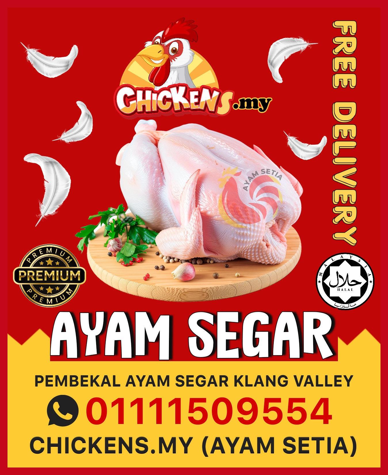 AYAM SETIA | PENGELUAR & PEMBEKAL AYAM SEGAR KLANG VALLEY